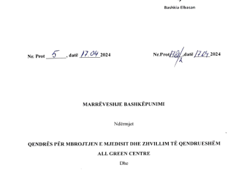 Marrëveshje bashkëpunimi me Këshillin Vendor Rinor të Bashkisë Elbasan