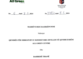 Marrëveshje bashkëpunimi me Këshillin Vendor Rinor të Bashkisë Tiranë