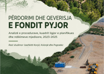 RAPORTI / Përdorimi dhe Qeverisja e Fondit Pyjor – Analizë e procedurave, kuadrit ligjor e planifikues dhe ndikimeve mjedisore, 2023–2025